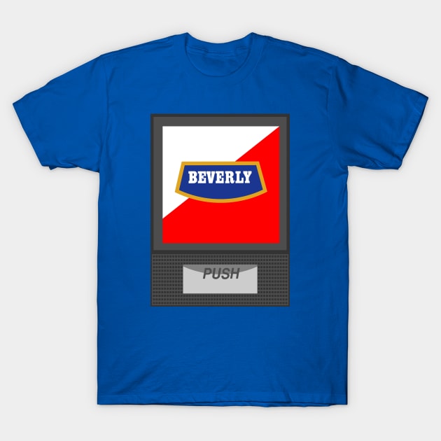 Beverly Drink Dispenser T-Shirt by Tomorrowland Arcade